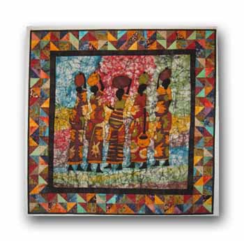 compassion art quilt